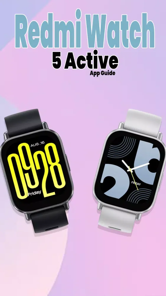 Tangkapan skrin Redmi Watch 5 Active App Guide