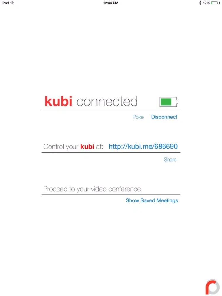 Kubi Control iPad 應用截圖