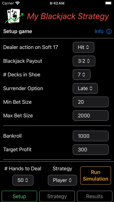 My Blackjack Strategy应用截图