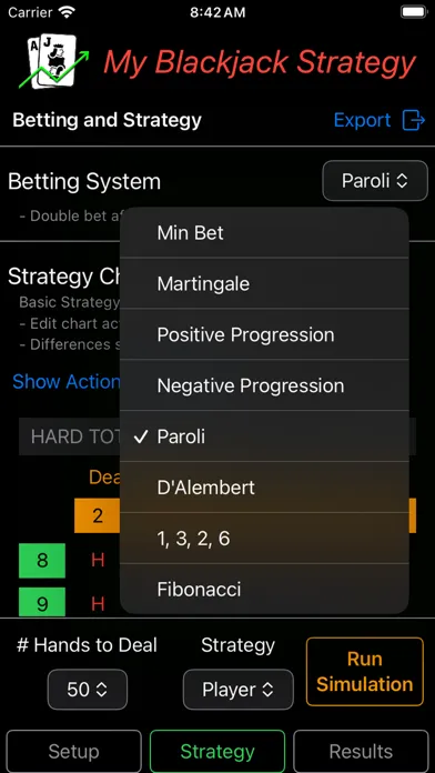 My Blackjack Strategy应用截图