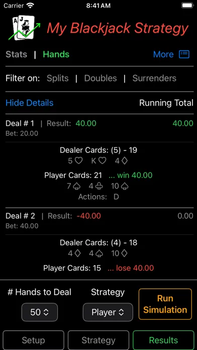 My Blackjack Strategy应用截图