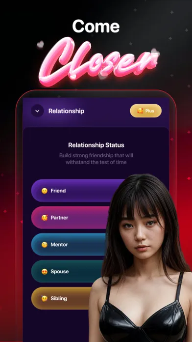 ภาพหน้าจอของ AI Girlfriend