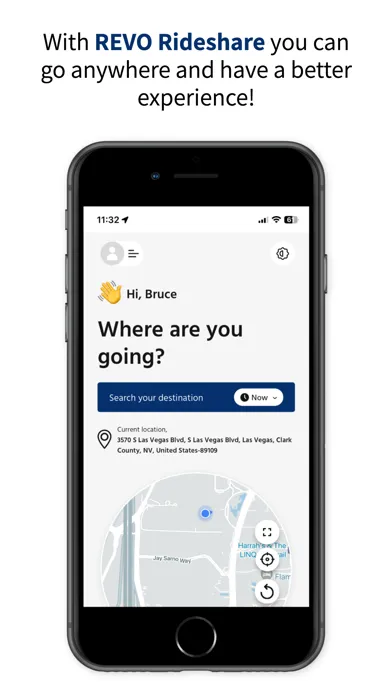 Capturas de pantalla de REVO Rideshare