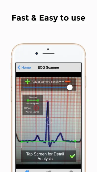 Doctor ECG guide & calculator Ekran Görüntüleri