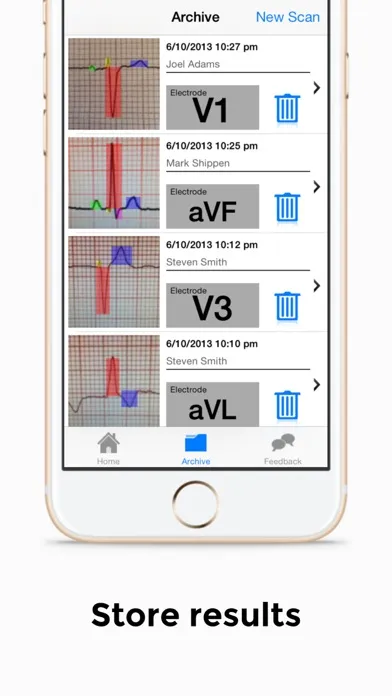 Doctor ECG guide & calculator Ekran Görüntüleri