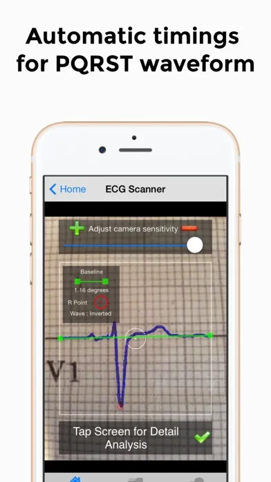 Doctor ECG guide & calculator Ekran Görüntüleri