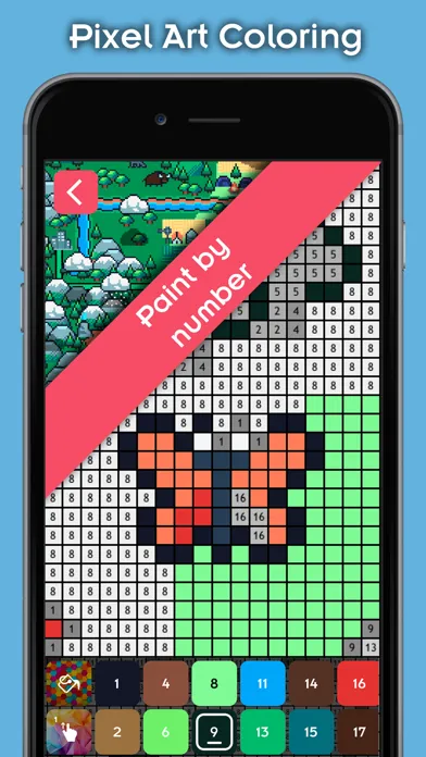 PiXX - Paint By Number Game スクリーンショット
