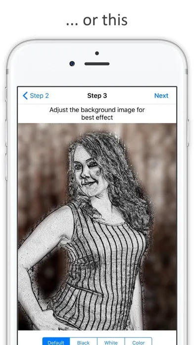 ภาพหน้าจอของ Finger Sketch - Pencil Filters