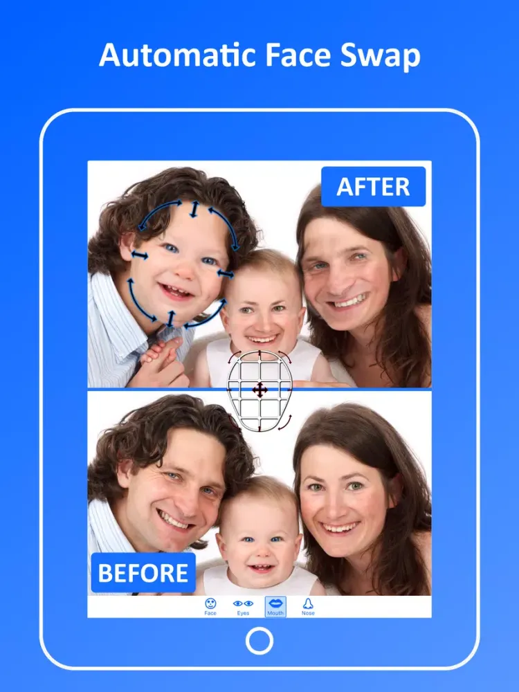 Скриншоты Face Swap Photo Editor iPad 