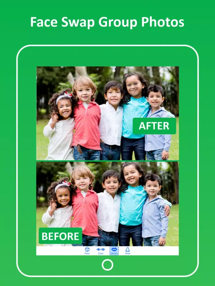 Скриншоты Face Swap Photo Editor iPad 