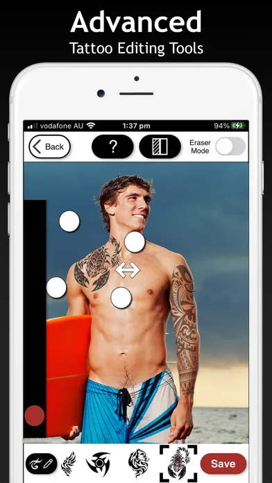 Скриншоты Tattoo Designer Ink Yourself