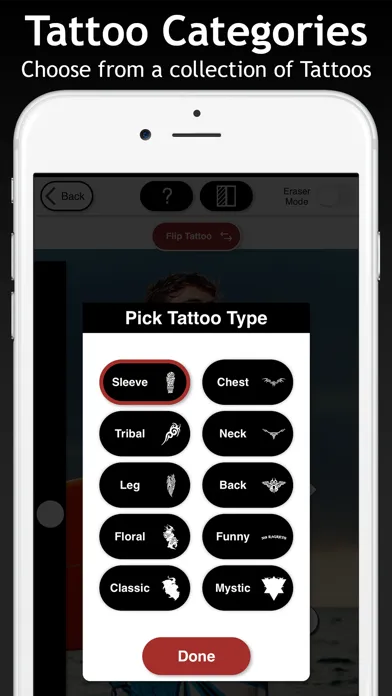 Скриншоты Tattoo Designer Ink Yourself
