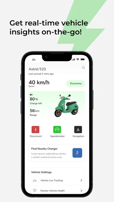 Tangkapan layar Bolt.Earth - EV Companion App