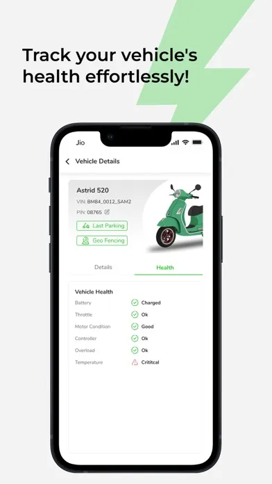 Tangkapan layar Bolt.Earth - EV Companion App