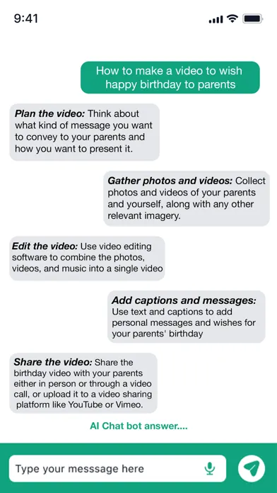 تصاویر Chat with AI Bots