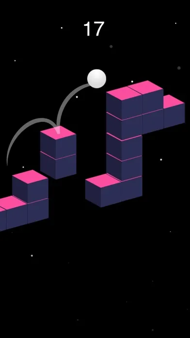 Bouncy Ball Jump On Blocks For Girly Girls Screenshots