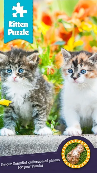 Jigsaw Cutest Kitten Ever Puzzle Puzz - Play To Enjoy स्क्रीनशॉट