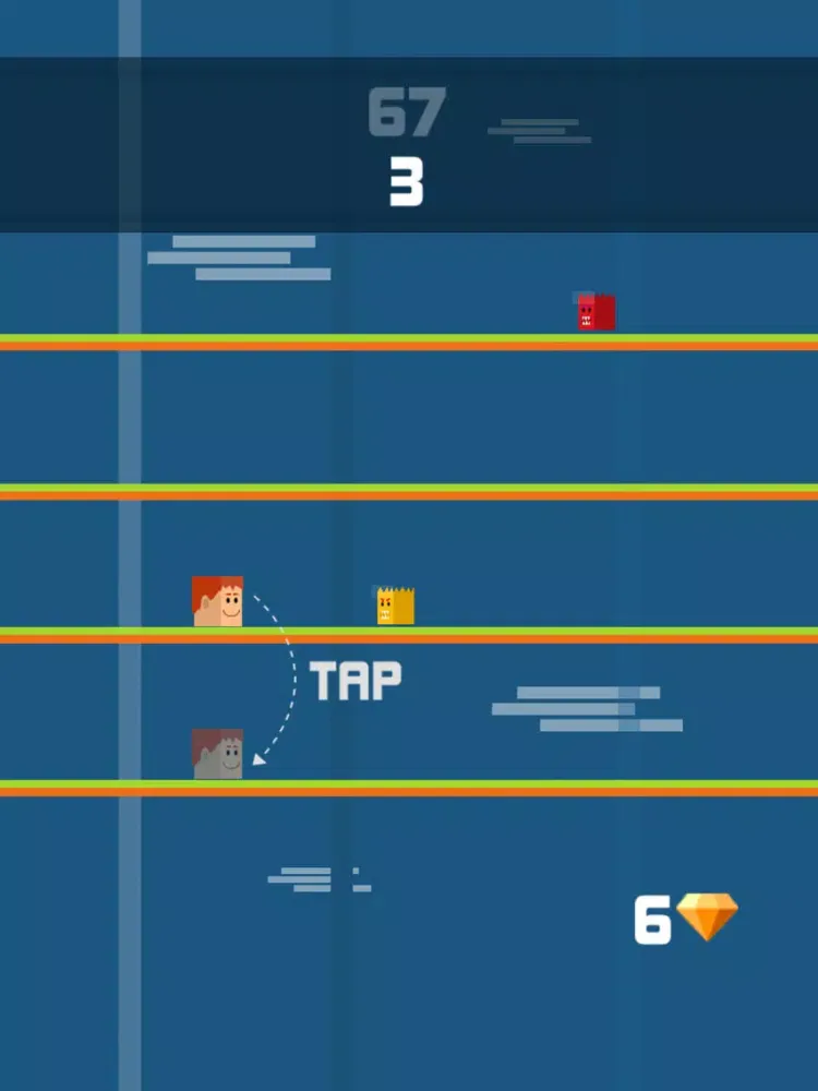 Ảnh chụp màn hình của Fun Ninja Kid Jump Game For Boys iPad 
