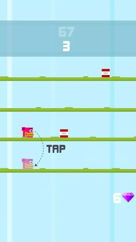 Tangkapan skrin Ninja Monster Run Pro - Jump To Stay On Line