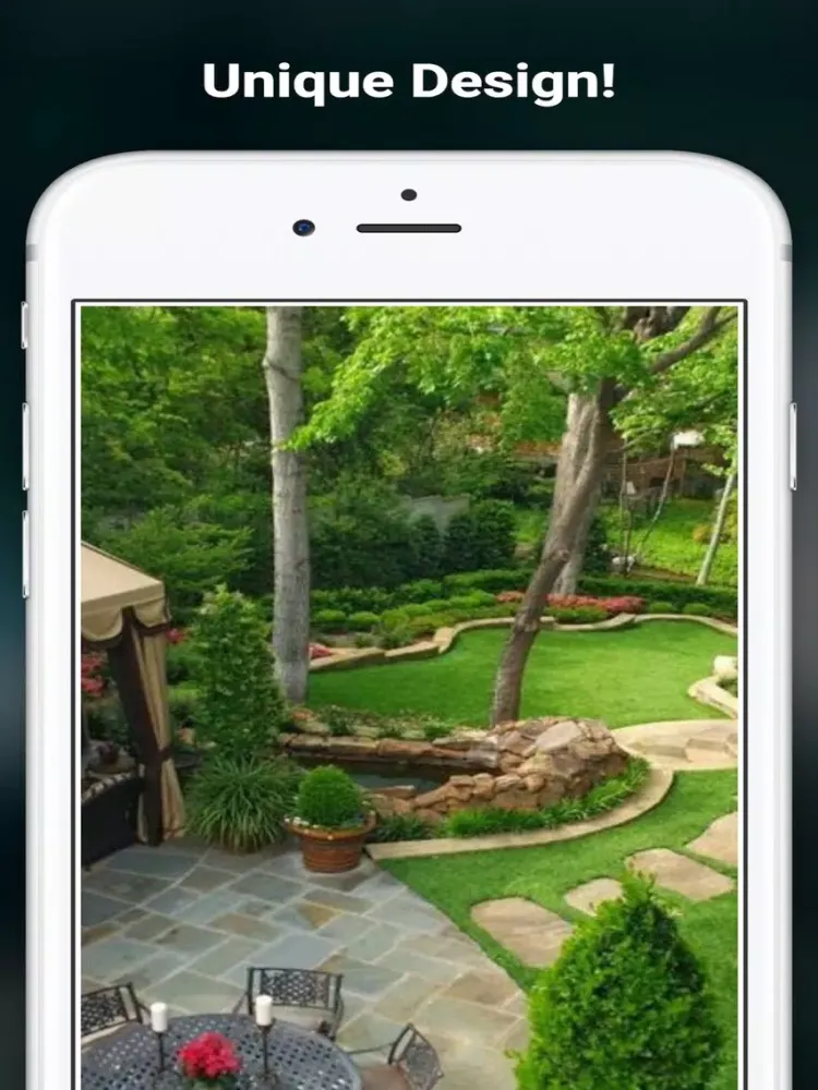 Yard & Garden designs Ideas with landscaping iPad  Screenshots