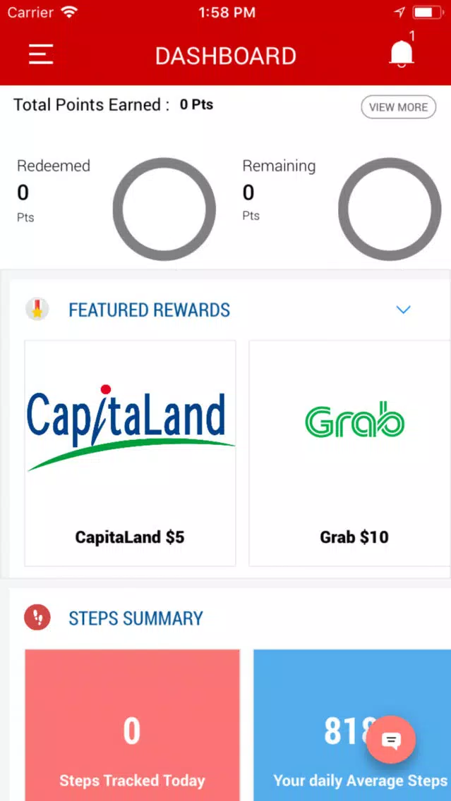 ภาพหน้าจอของ Rewardz Points