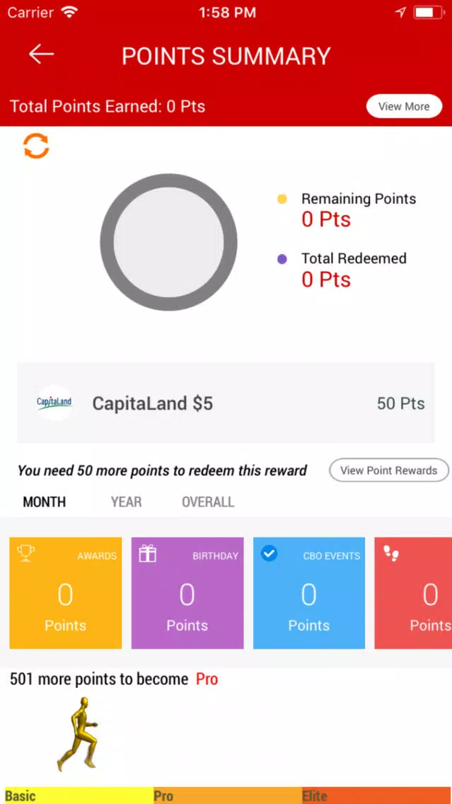 ภาพหน้าจอของ Rewardz Points