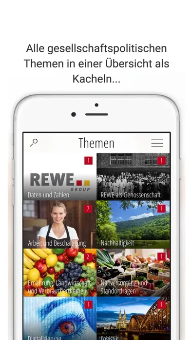 Ảnh chụp màn hình của REWE Public Affairs