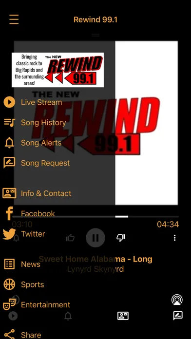 Rewind 99.1 Big Rapids Screenshots