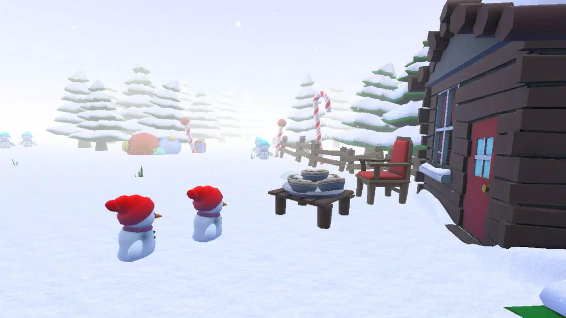 Tangkapan layar Defend Santas Grotto