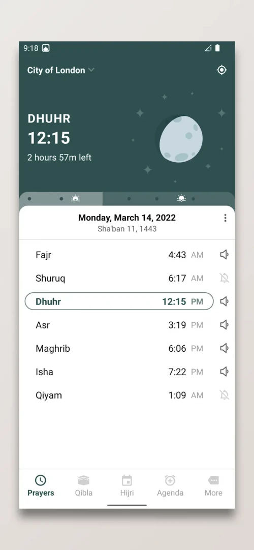 Prayer Times and Qibla-screenshot-1