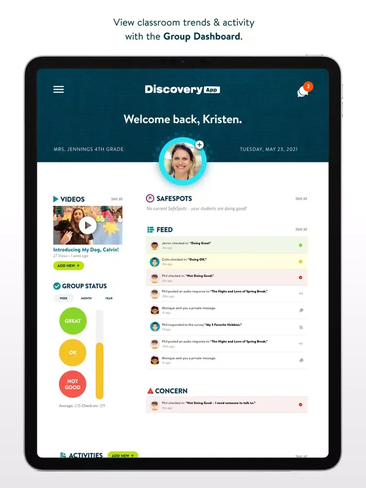 Captures d'écran de Discovery App (Leader) iPad 