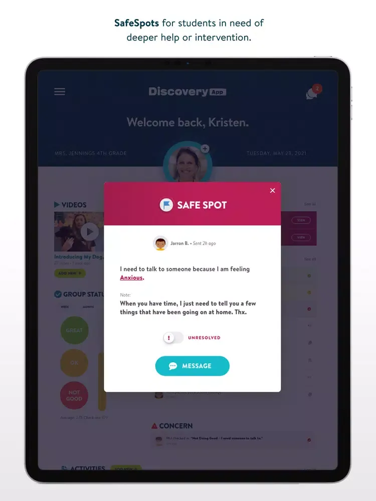 Captures d'écran de Discovery App (Leader) iPad 