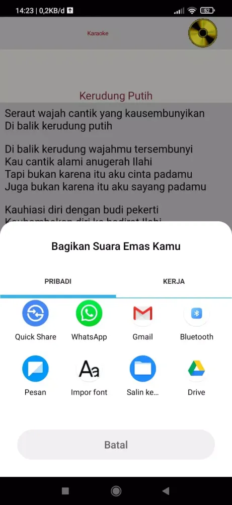 تصاویر Karaoke Dangdut