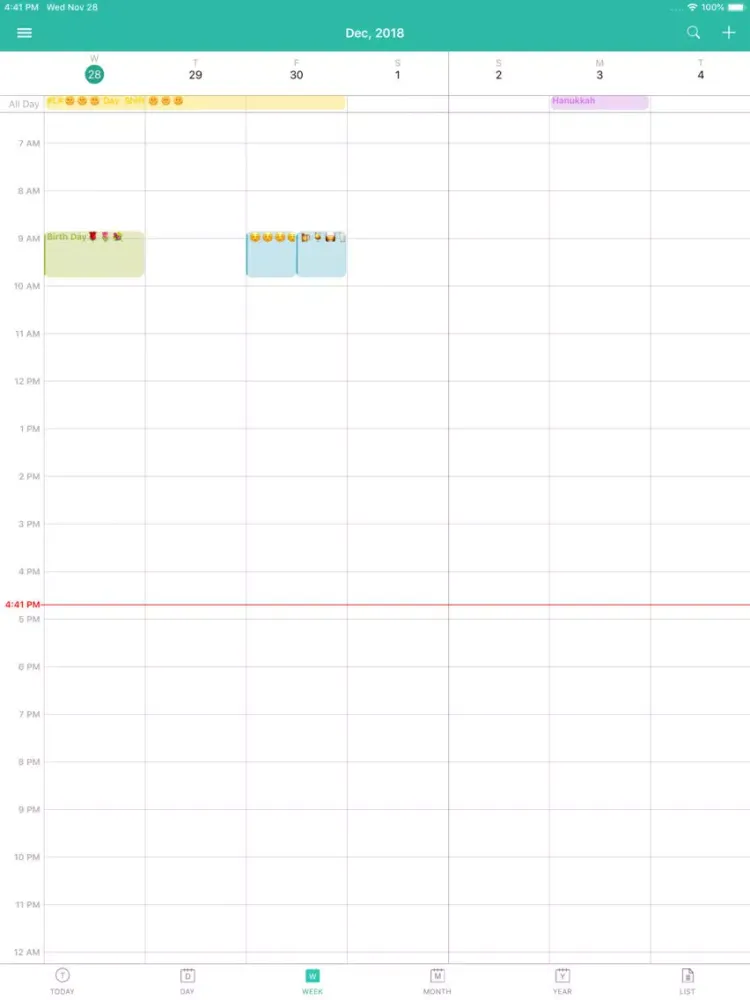 Tangkapan layar ShiftView - Shift Calender app iPad 
