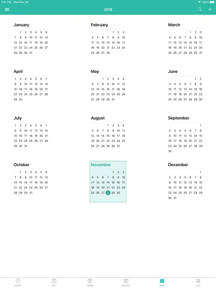 Tangkapan layar ShiftView - Shift Calender app iPad 