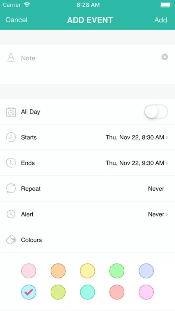 Tangkapan layar ShiftView - Shift Calender app