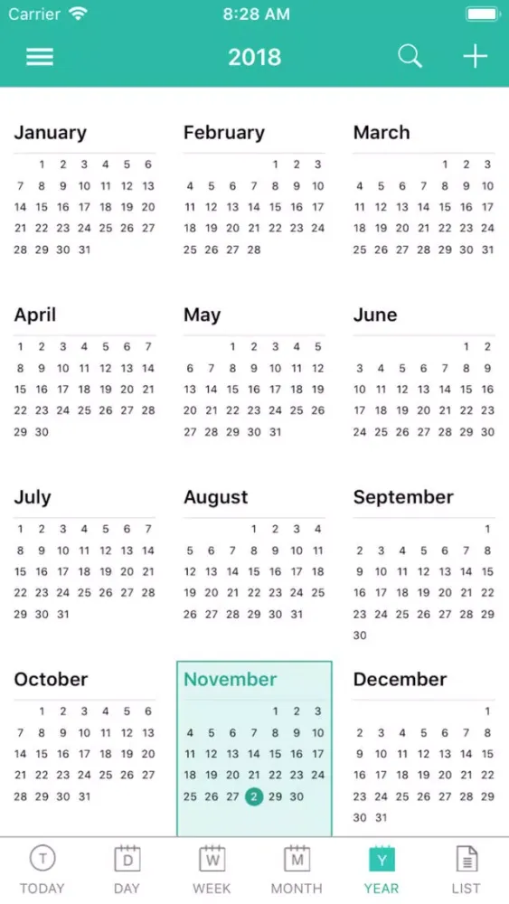 Tangkapan layar ShiftView - Shift Calender app