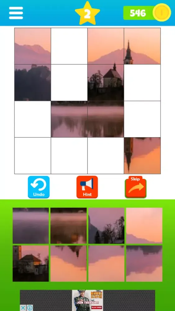 Captures d'écran de Fit the Pictures - Relaxing Picture puzzle games