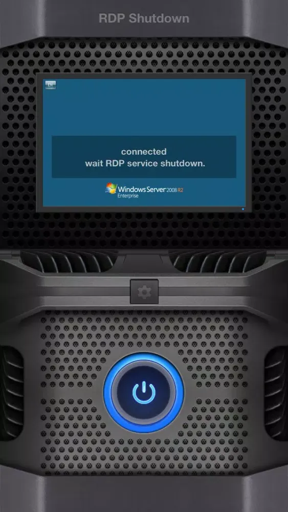 Tangkapan layar RDP Shutdown