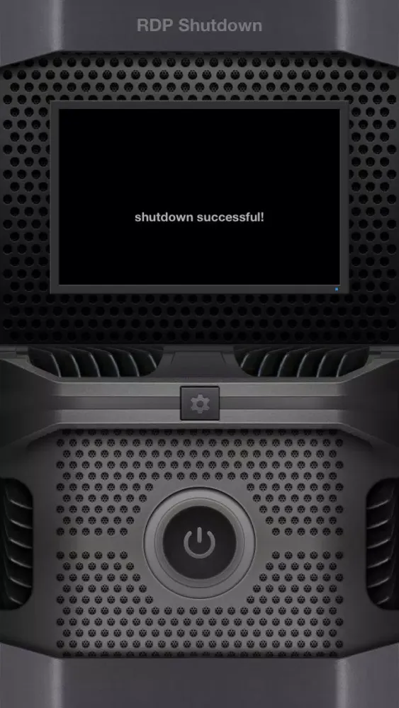 Tangkapan layar RDP Shutdown
