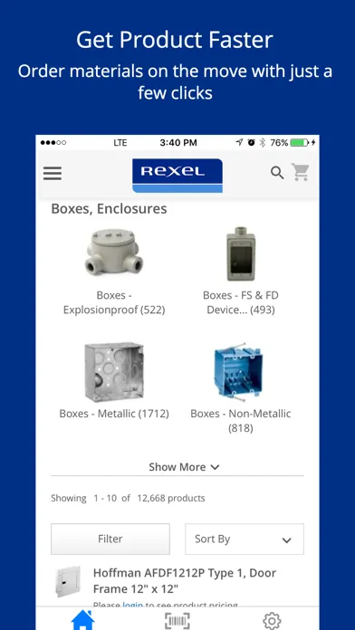 Capturas de pantalla de Rexel Canada Atlantic