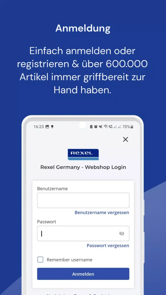 Rexel Germany Webshop App Ekran Görüntüleri