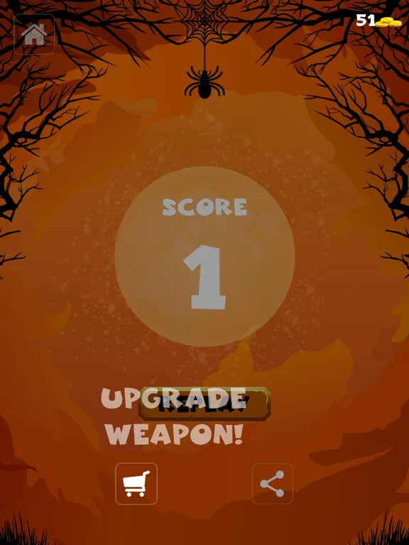 Tangkapan skrin Ninja and Zombies iPad 