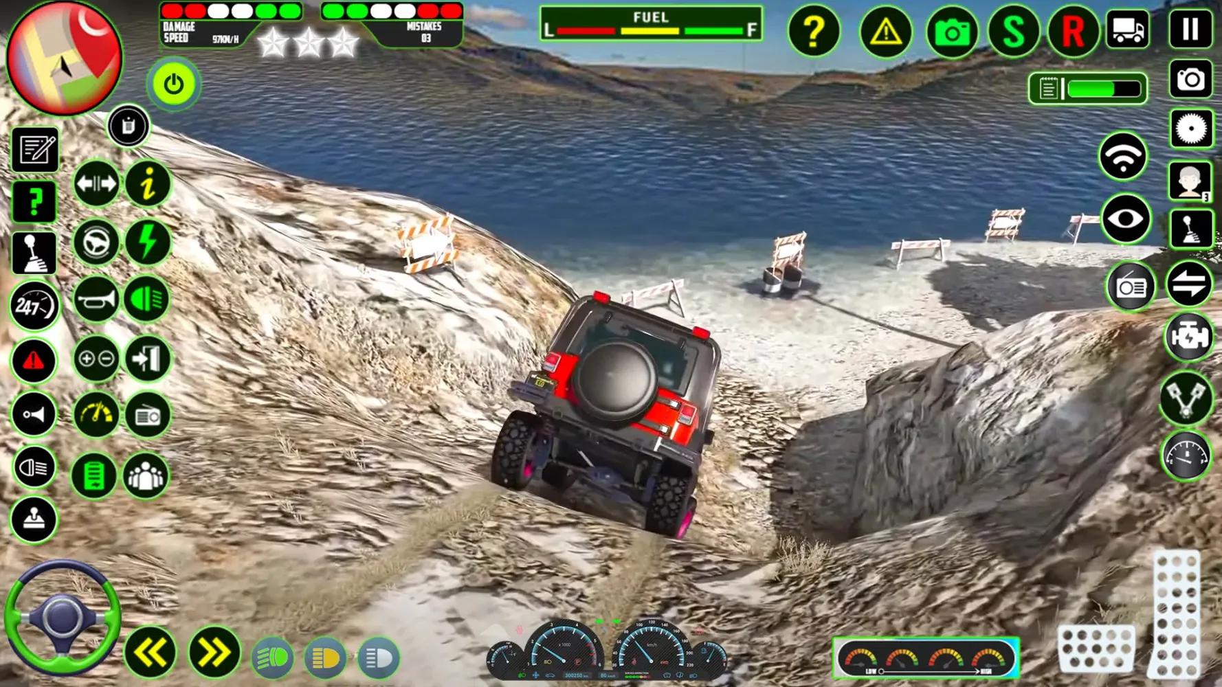 Capturas de tela do Offroad Jeep Driving Sim 3D