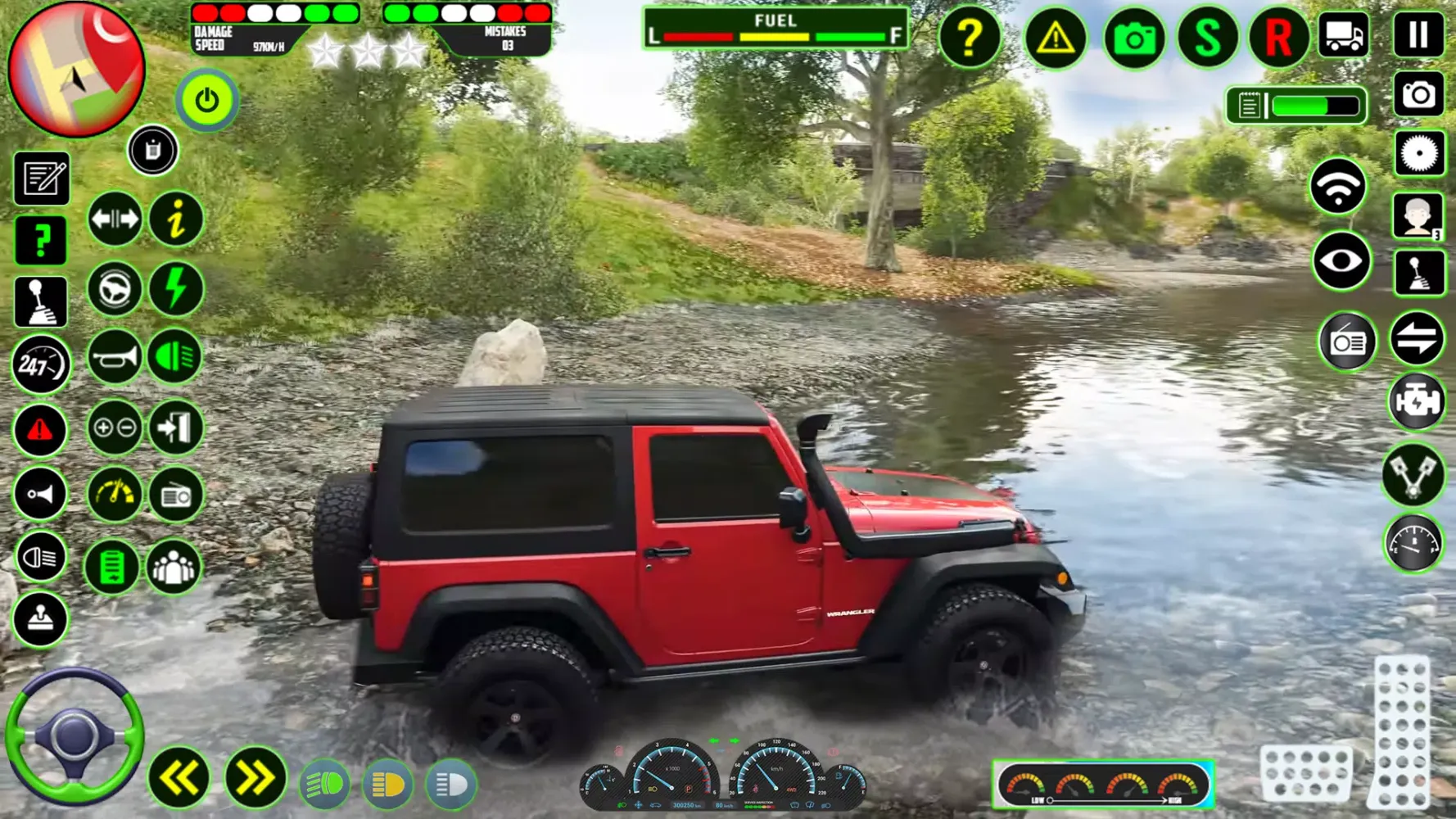 Capturas de tela do Offroad Jeep Driving Sim 3D