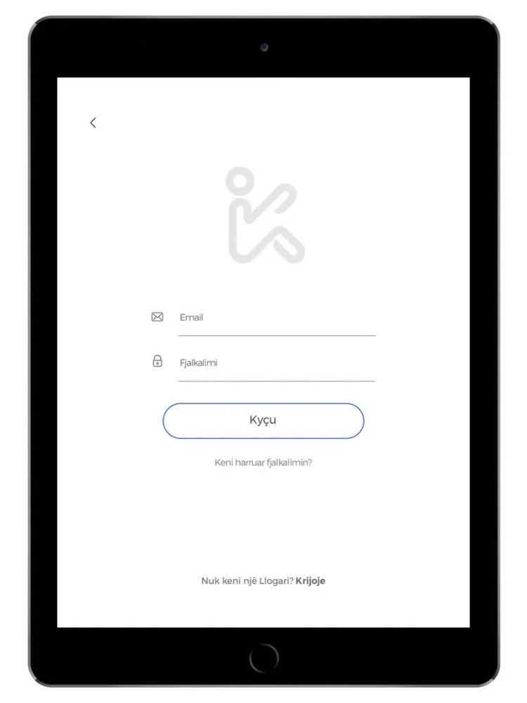 Screenshot di iKioska iPad 