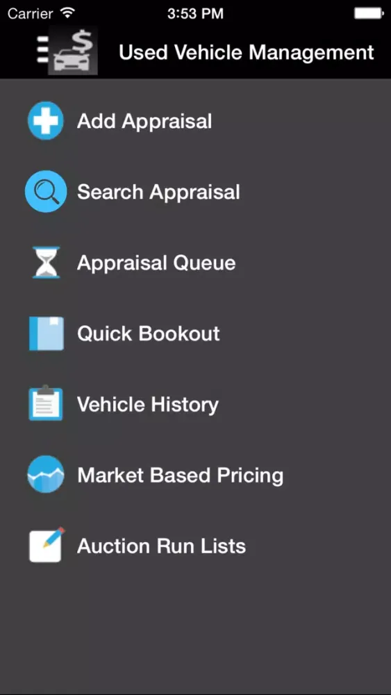 Screenshot di Mobile UVM