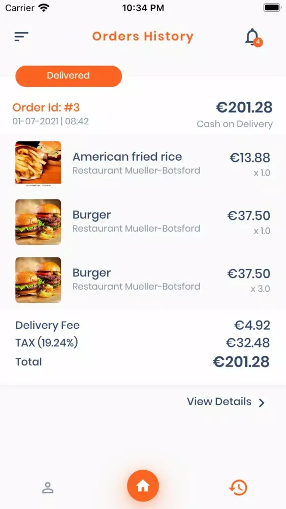 RezaFood - Delivery Boy स्क्रीनशॉट