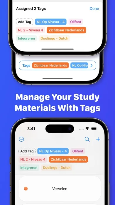 ภาพหน้าจอของ Flash Cards Maker: Memory Tags
