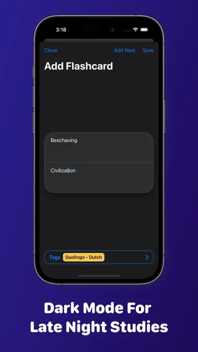 ภาพหน้าจอของ Flash Cards Maker: Memory Tags